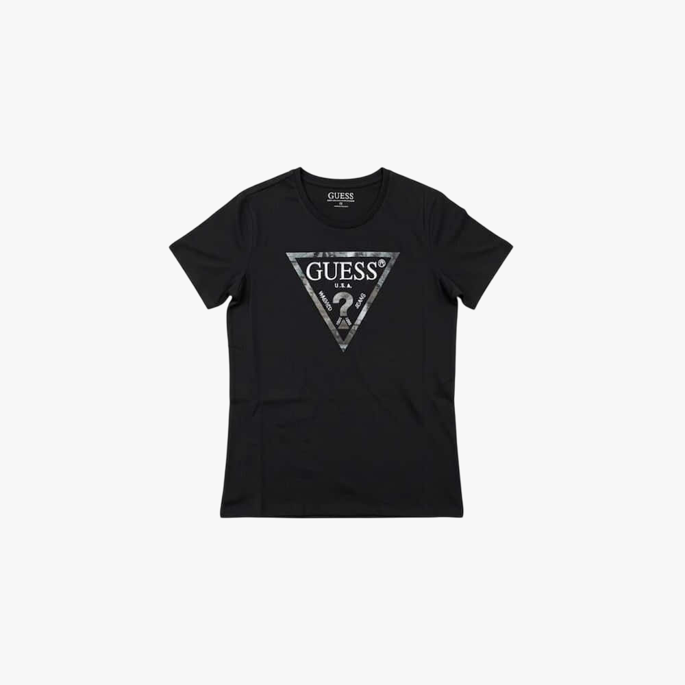 Guess Girls Core Short Sleeve Tee Black