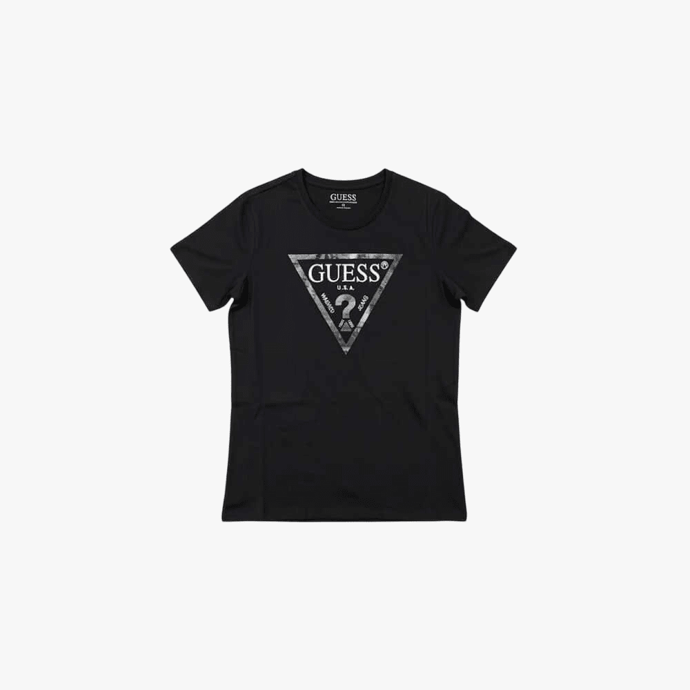 Guess Girls Core Short Sleeve Tee Black | Guess