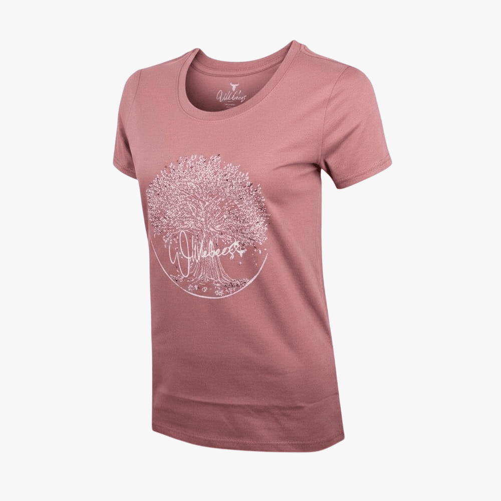 Wildebees Tree Of Life Tee Vintage Berry | Wildebees