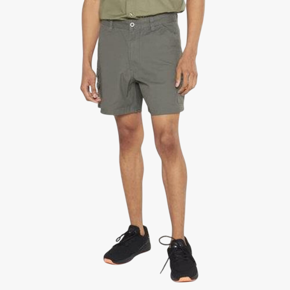 Jeep Mens 14Cm Trailhawk Fixed Inleg Mountain Man Short Olive Jeep