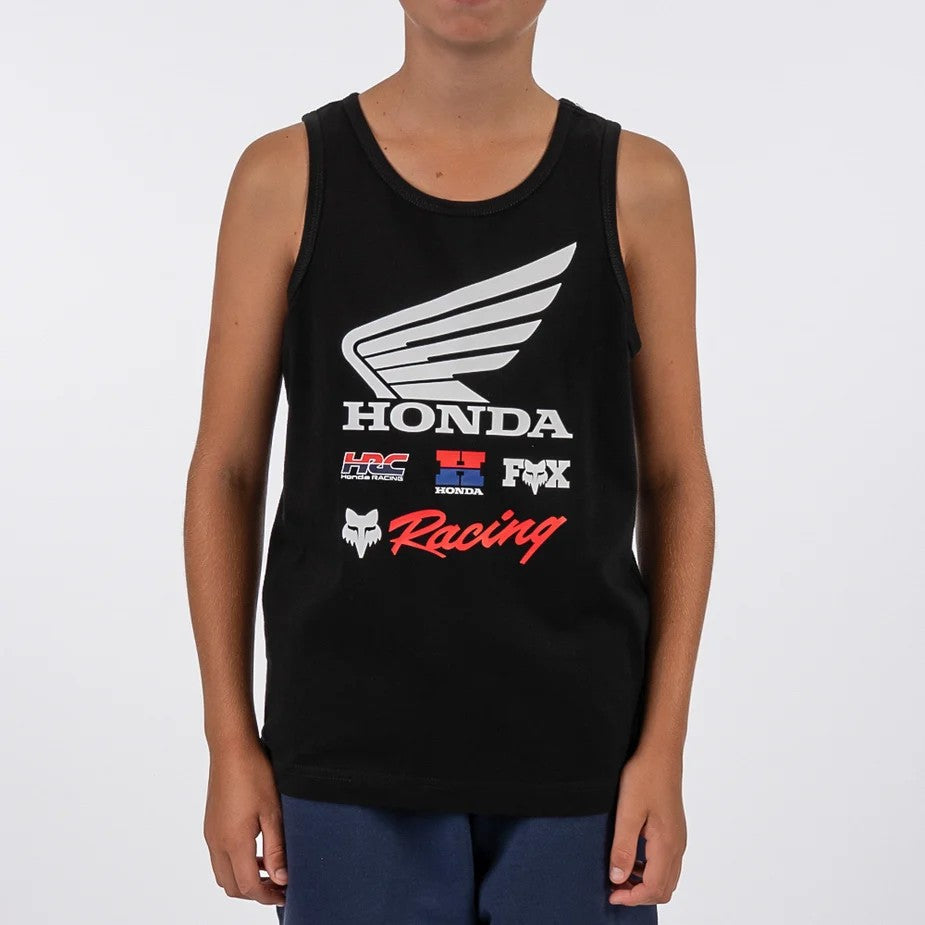 Fox Boys Honda Wing Vest Black