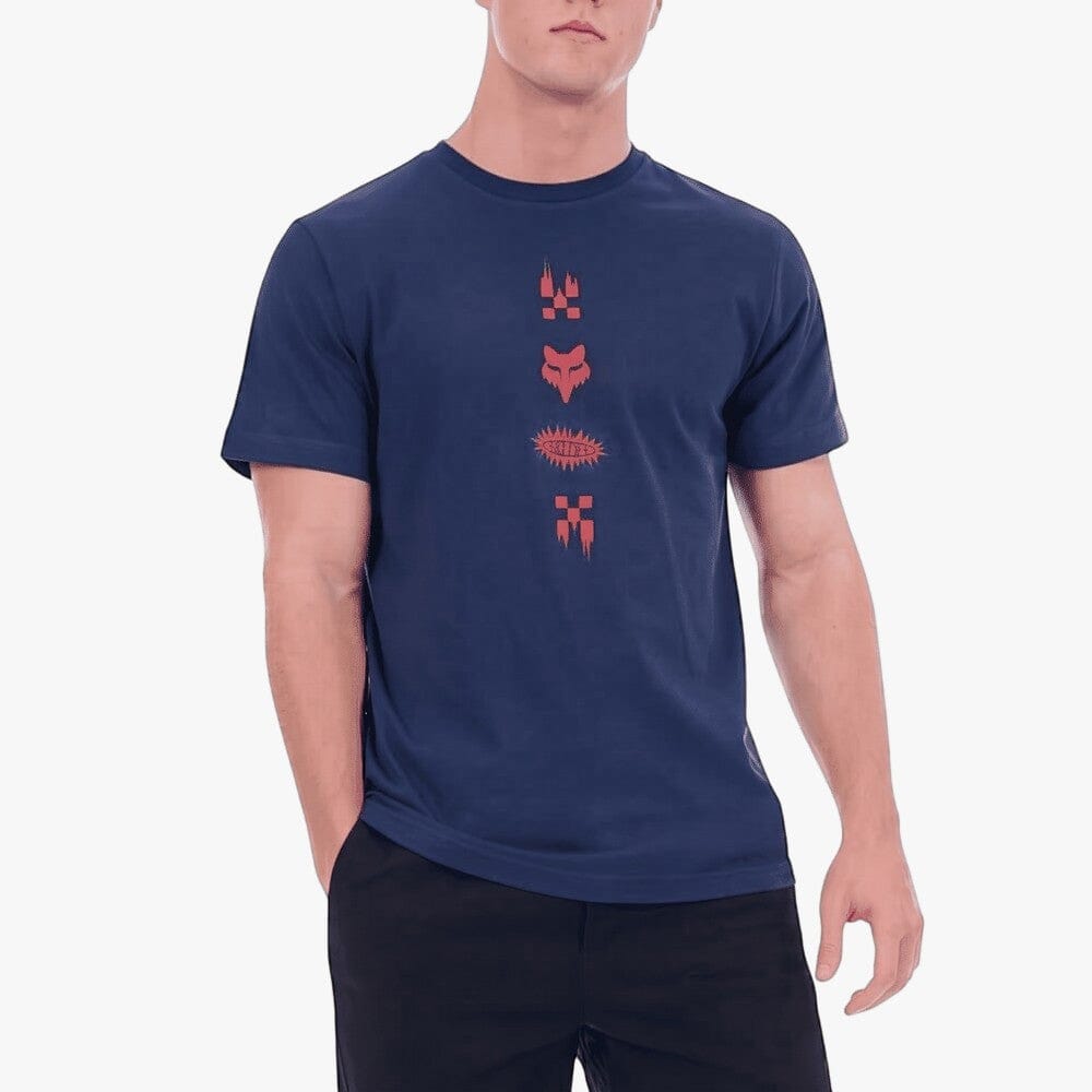 Fox Mens Align Short Sleeve Tee Navy | Fox