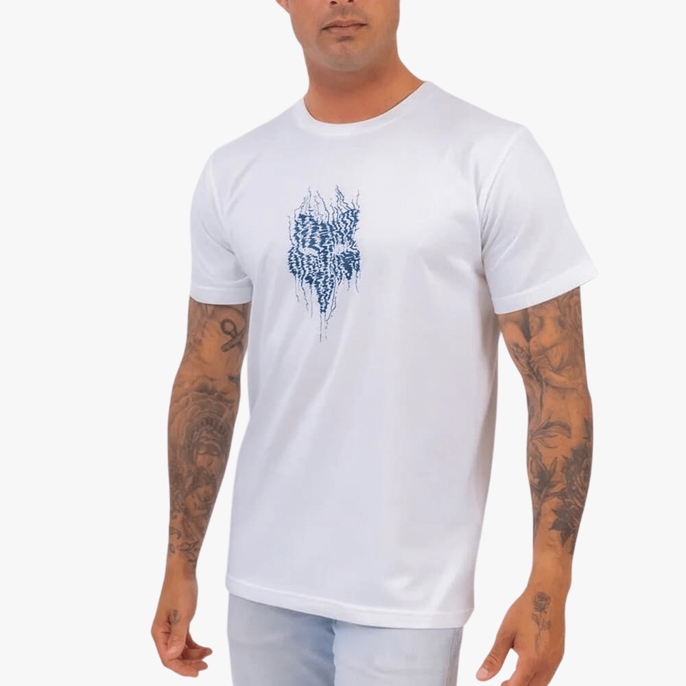 Fox Mens Bark Short Sleeve Tee White | Fox