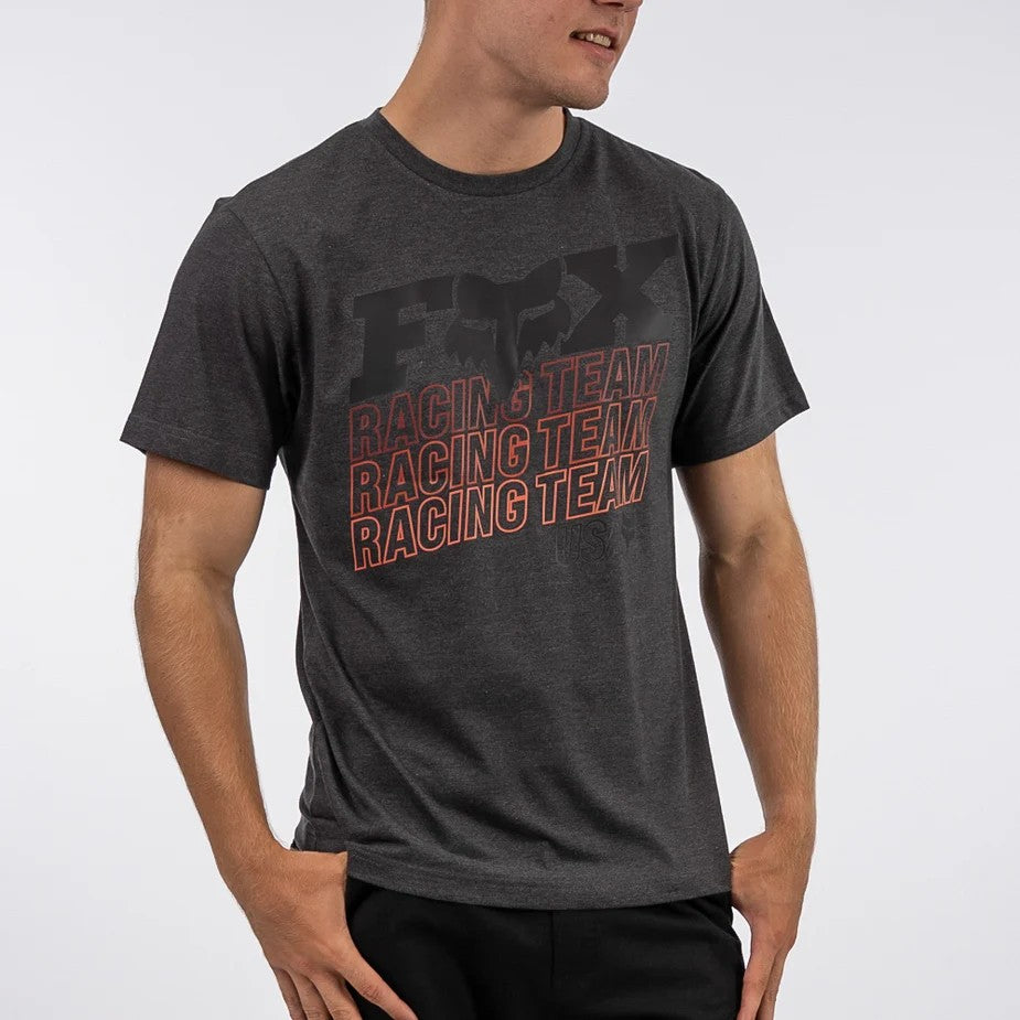 Fox Mens Cold Press Tee Granite Grey