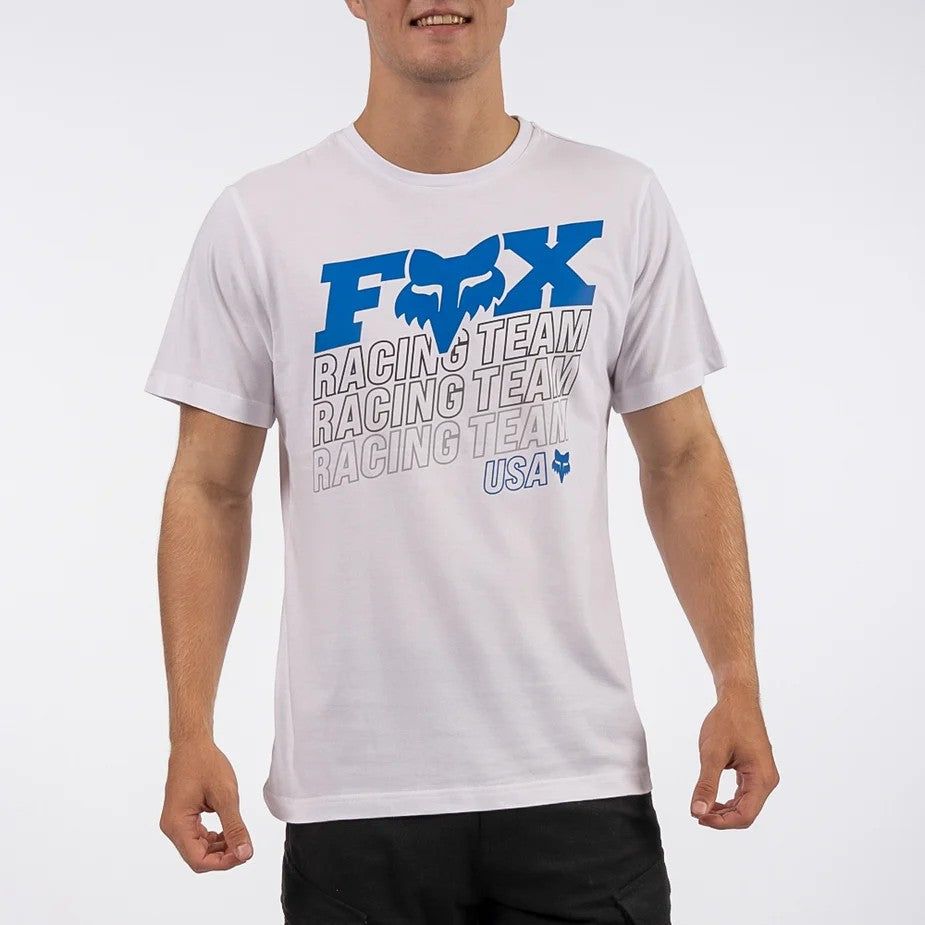 Fox Mens Cold Press Tee White