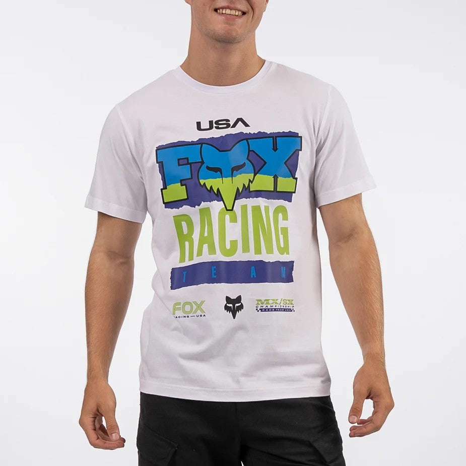 Fox Mens Hardcore Tee White