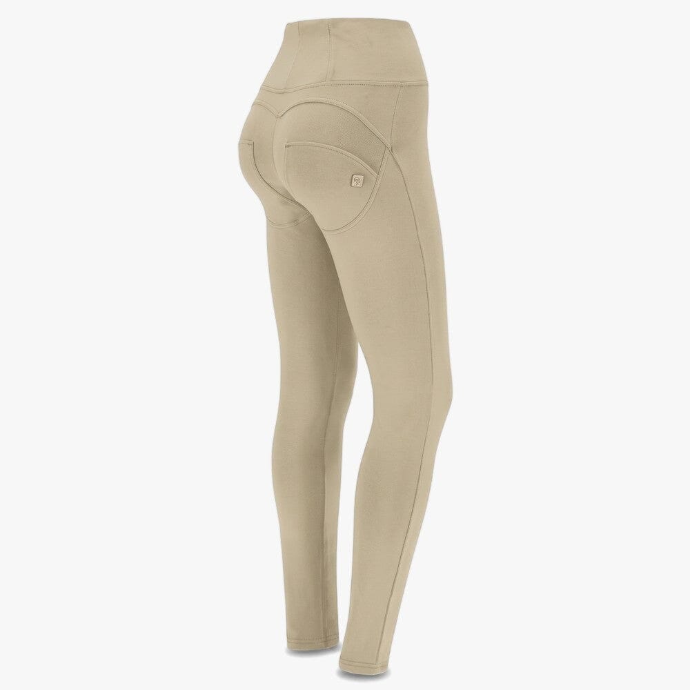 Freddy Womens High Waist Long Length Cotton Pant Olive | Freddy