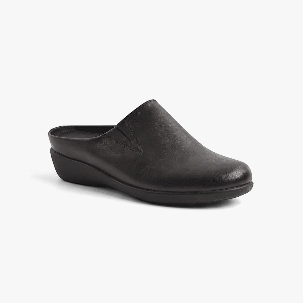 Greencross Womens Slip On Mule Black | Greencross
