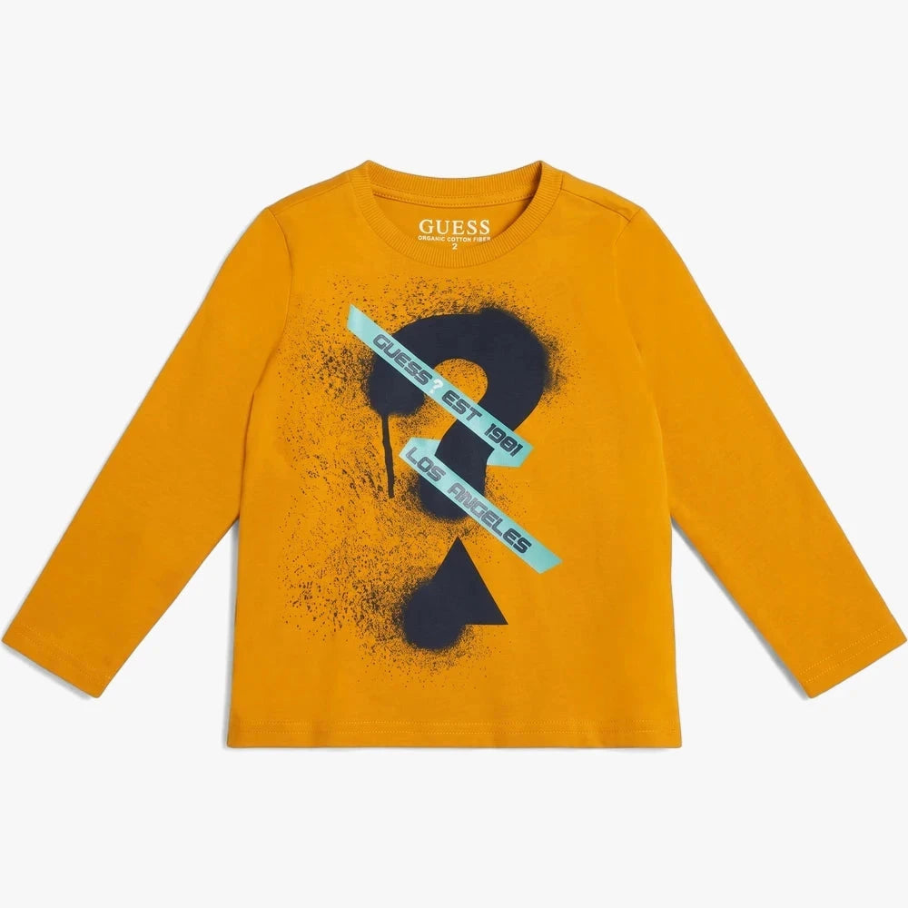 Guess Boys Long Sleeve Tee Org | Guess