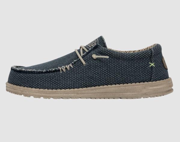 Hey Dude Mens Wally Braided Blue Night