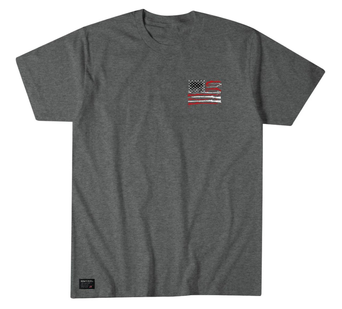 Howziter Mens Blessed Peacemaker Short Sleeve Tee Dark Grey