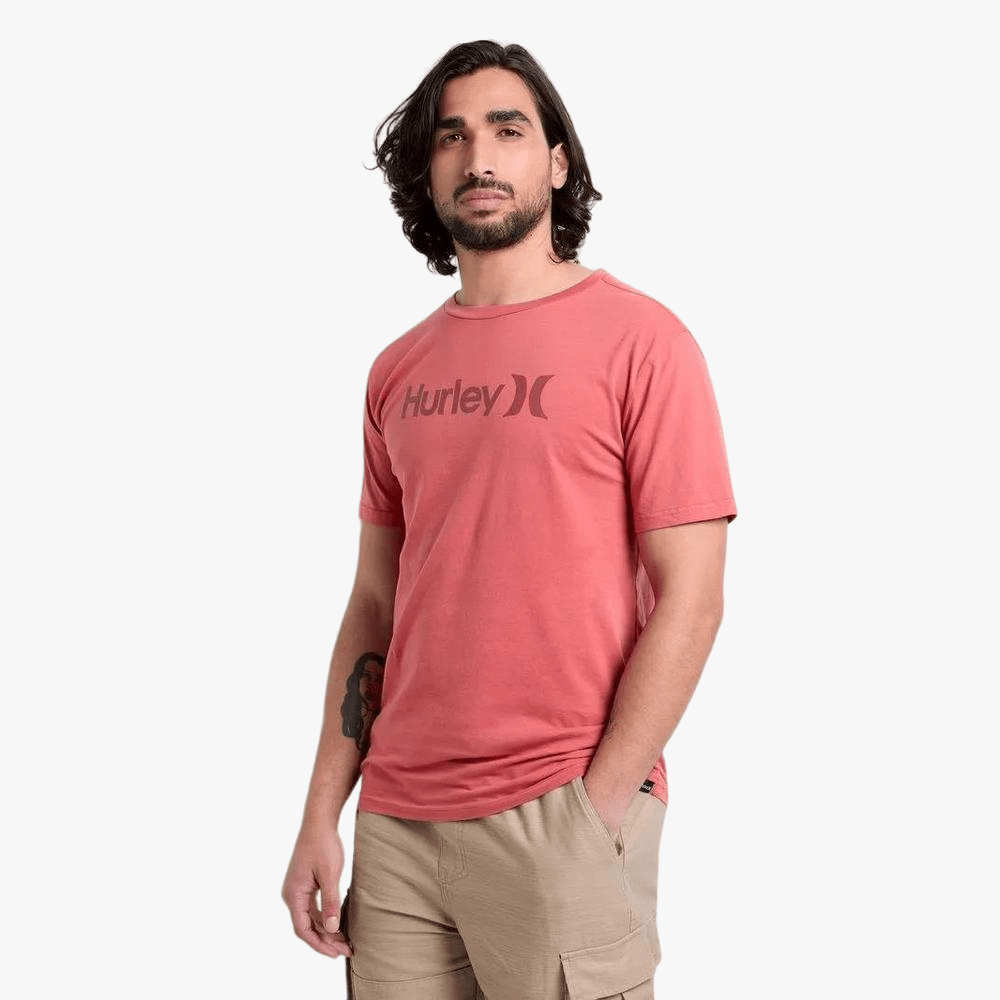 Hurley Mens One And Only Short Sleeve Tee Astro Dust | Hurley