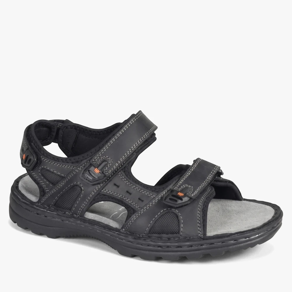 Black Hush Puppies Men&