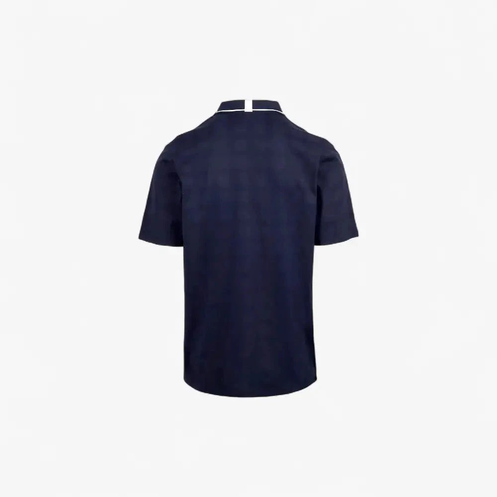 Pringle Mens Josh Mercerised Short Sleeve Golfer Navy | Pringle
