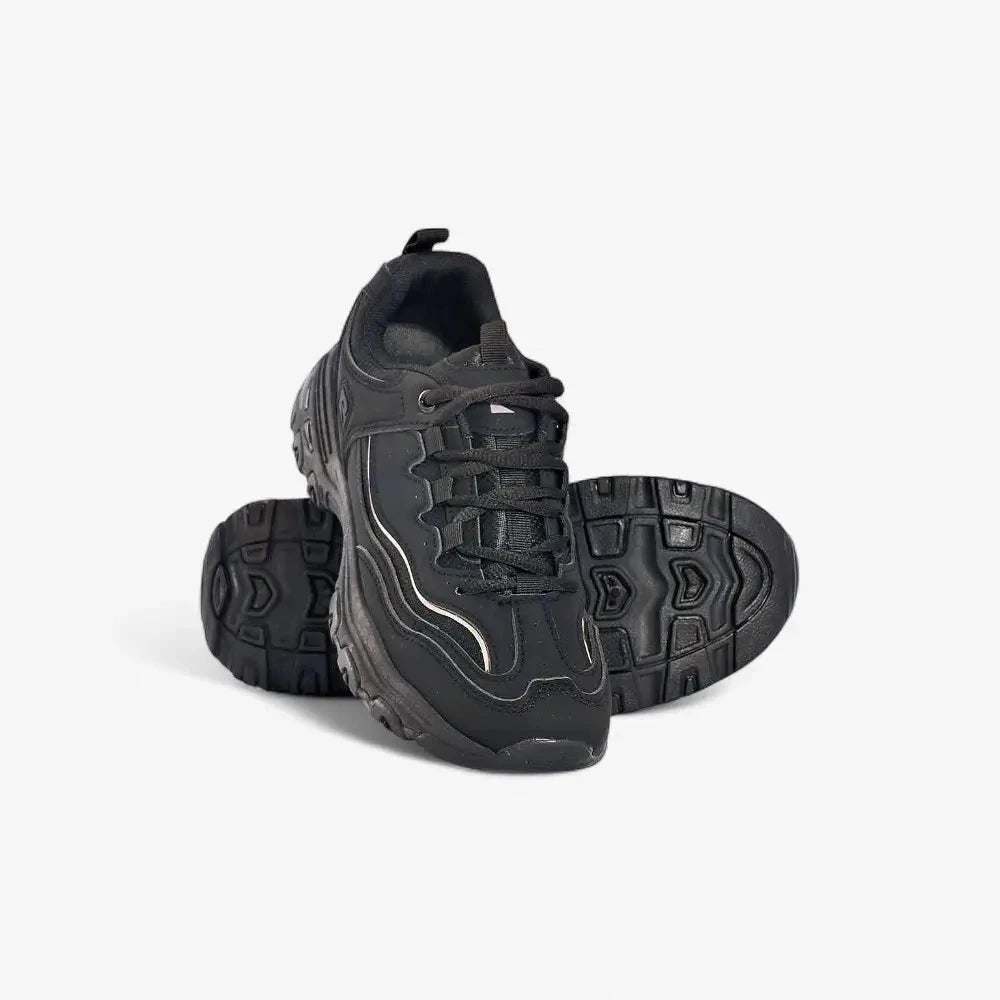 Pierre Cardin Womens Sirine 6 Sneaker Black Mono | Pierre Cardin