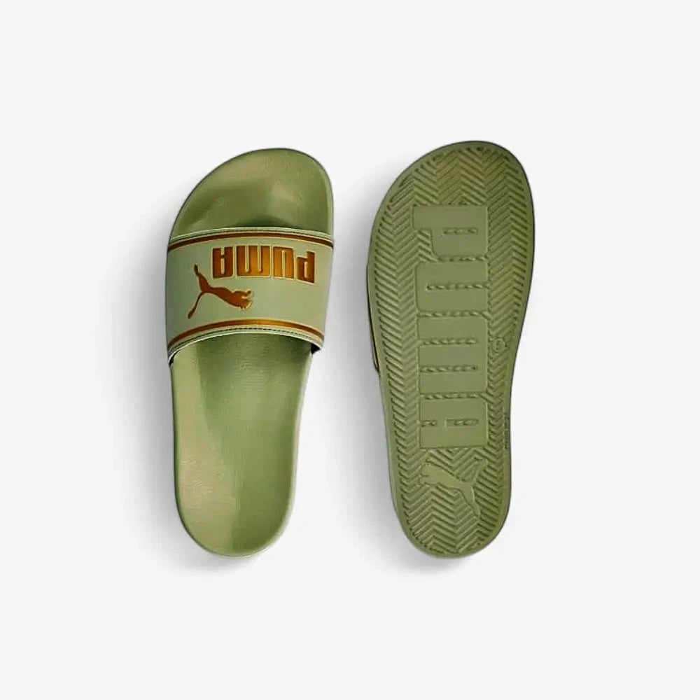 Puma Womens Poolcat Slide Lux Army | Puma