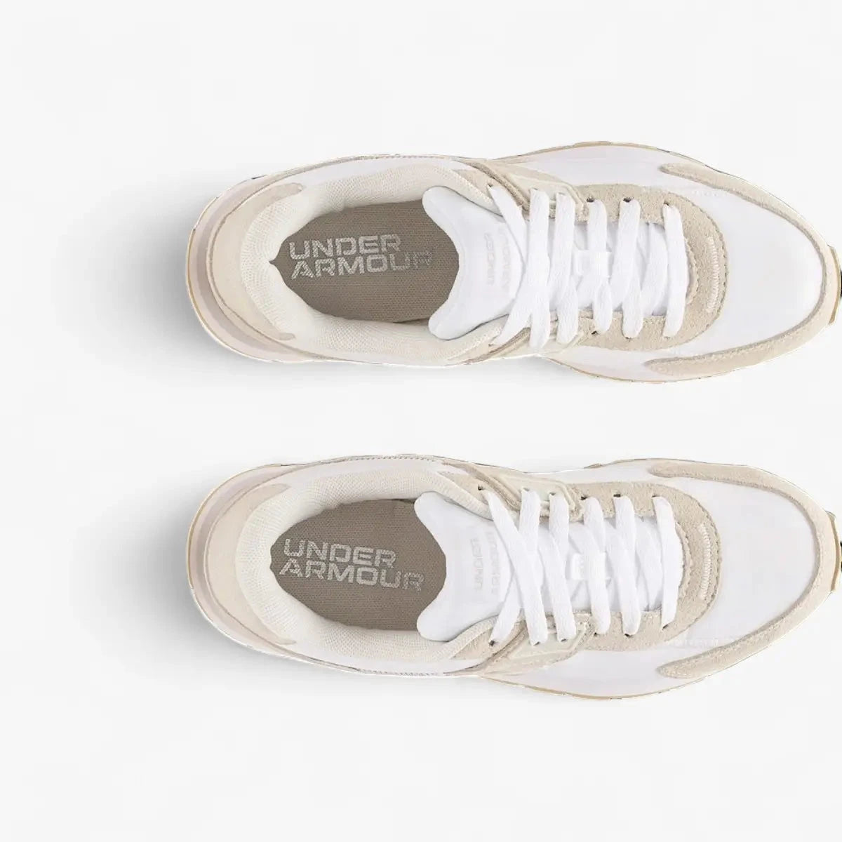 Under Armour Womens Essential Runner Sneaker 108 Beige | Under Armour