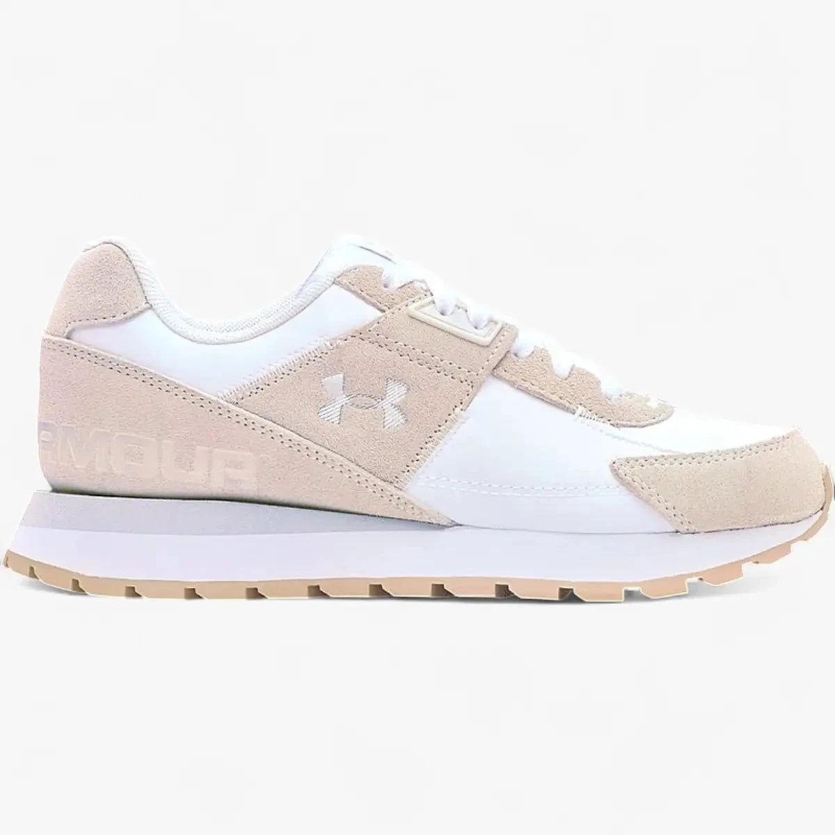 Under Armour Womens Essential Runner Sneaker 108 Beige | Under Armour