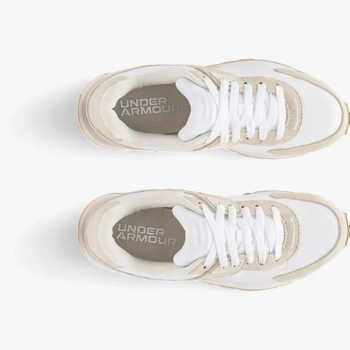 Under Armour Womens Essential Runner Sneaker 108 Beige | Under Armour