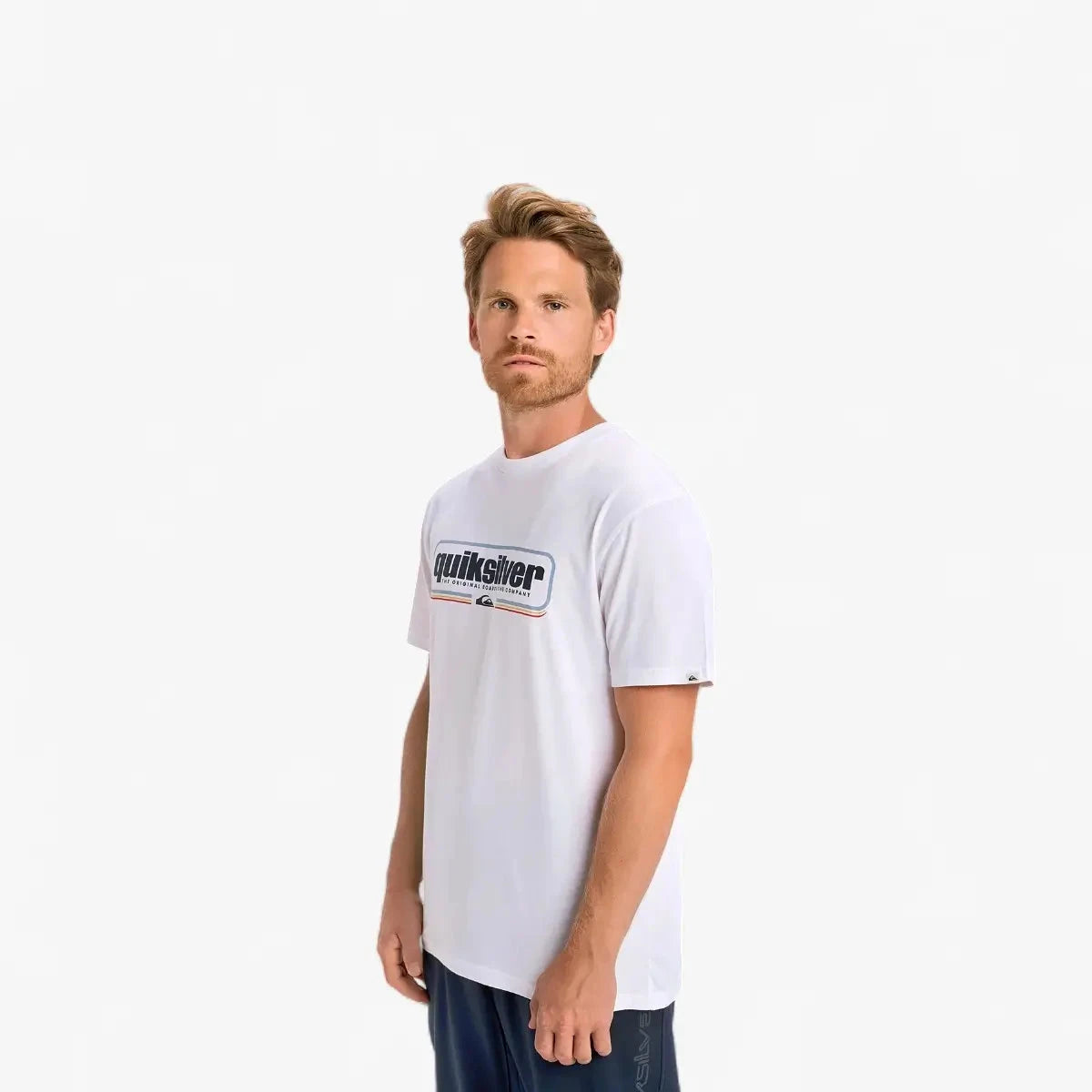 Quiksilver Mens Box Shaped Short Sleeve Tee White | Quiksilver