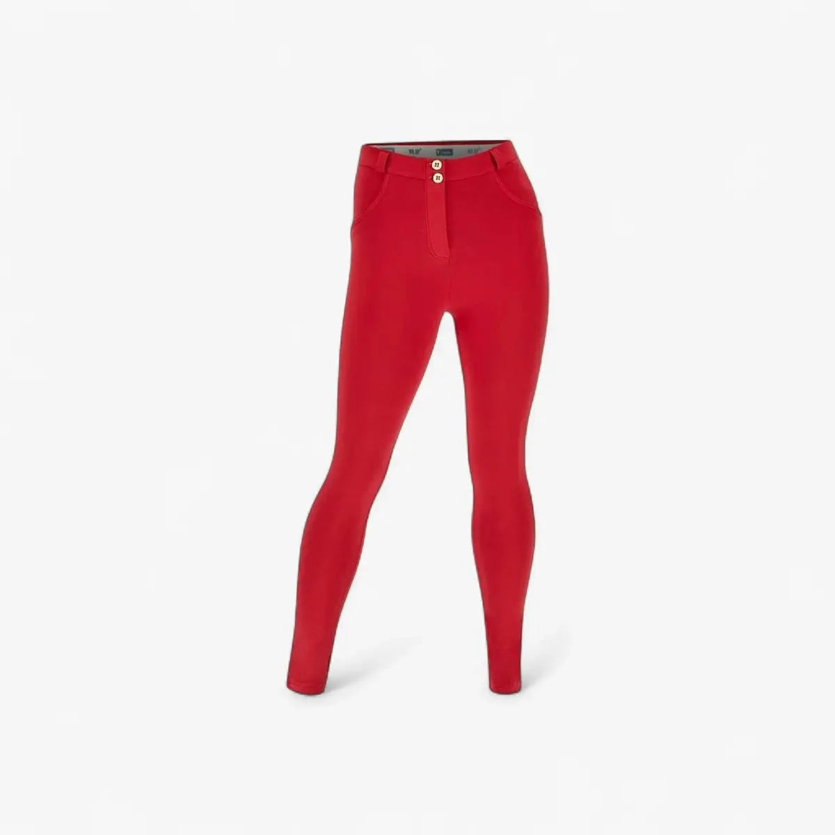 Freddy Womens Wr.Up® Curvy Skinny Leg Push Up Organic Cotton Pants Tango Red | Freddy