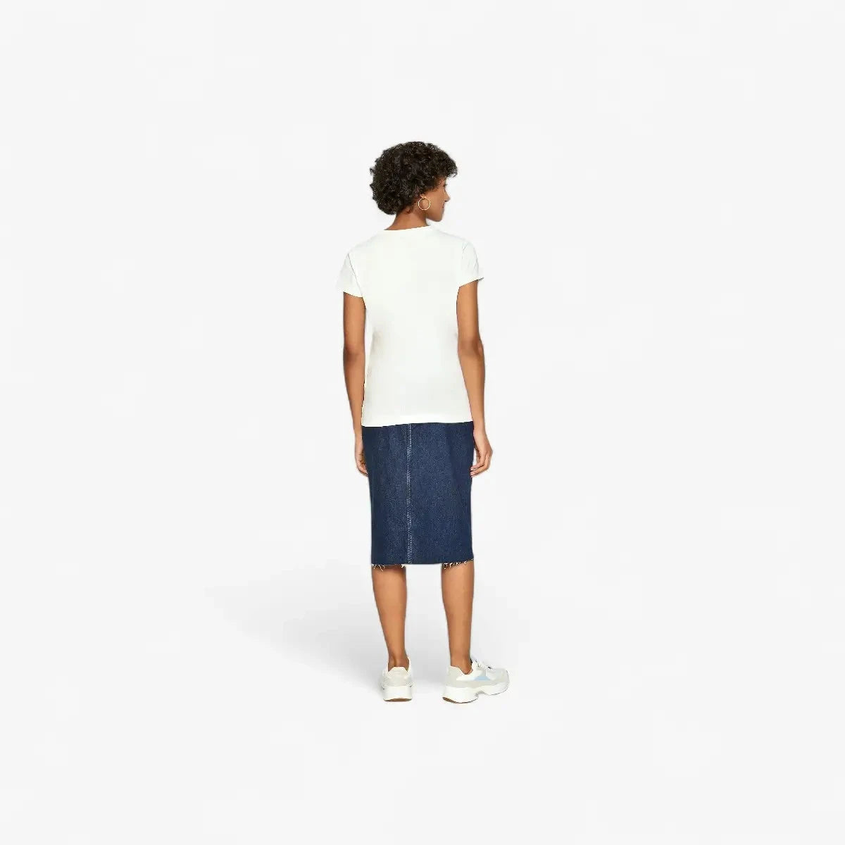 Guess Womens 4G Logo Short Sleeve Tee White | Guess