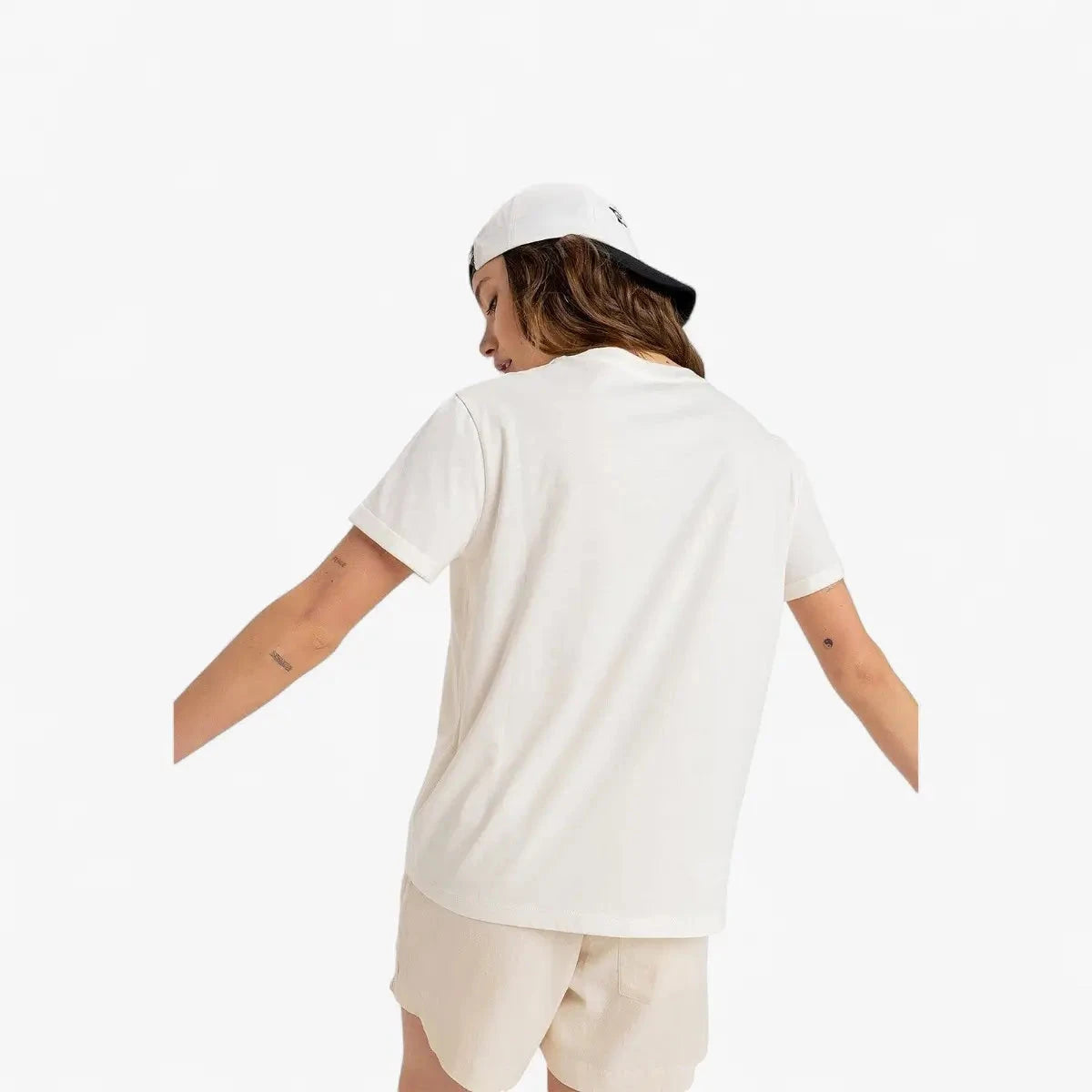 Roxy Womens Oceanregular Corpo Short Sleeve Tee Egret | Roxy