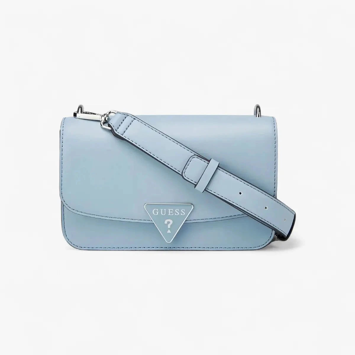 Guess Esmeray Flapover Crossbody Handbag Moonstone Blue | Guess