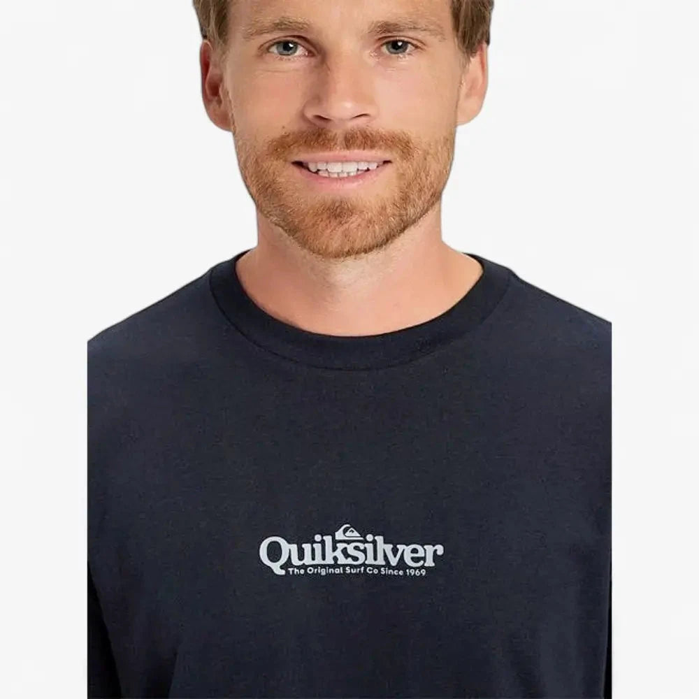 Quiksilver Mens Fineline Short Sleeve Tee Black | Quiksilver