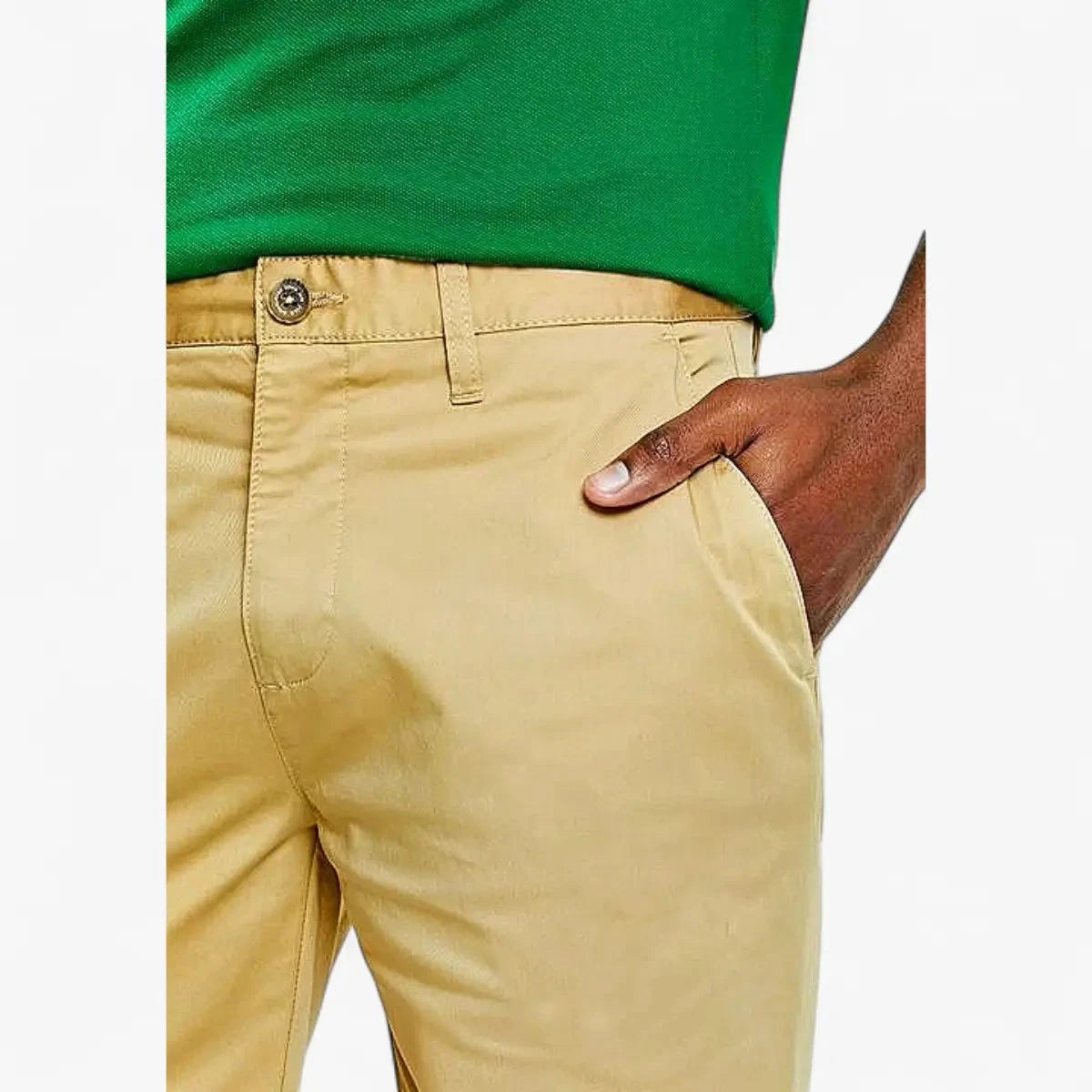 Polo Mens Ezra Perfect Chino Shorts Khaki | Polo