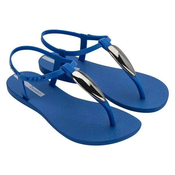 Ipanema Womens Class Luxury Sandal Blue Silver