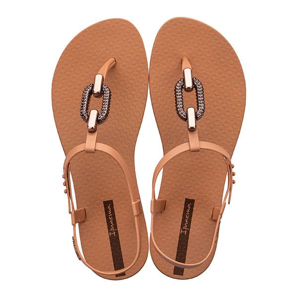 Ipanema Womens Class Sparkle Sandal Brown