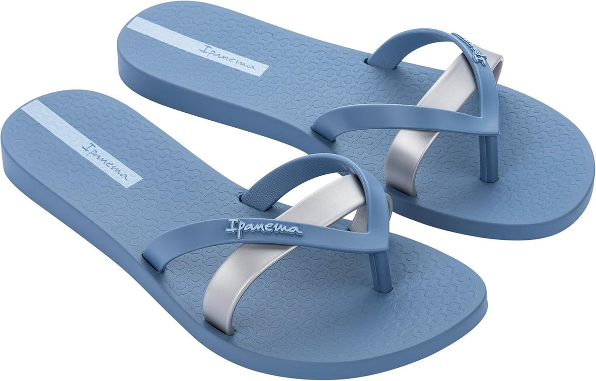 Ipanema Womens Kirei Sandal Fem Blue Silver