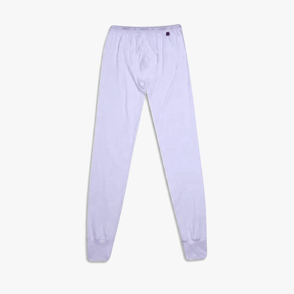 Jockey Mens 1 Pack Drop Needle Interlock Long John White >183-851 | Jockey