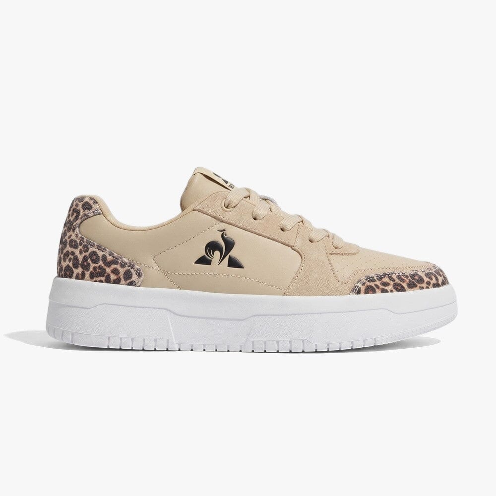 Le Coq Sportif Womens Billie Sneaker Leopard Almond | Le Coq Sportif