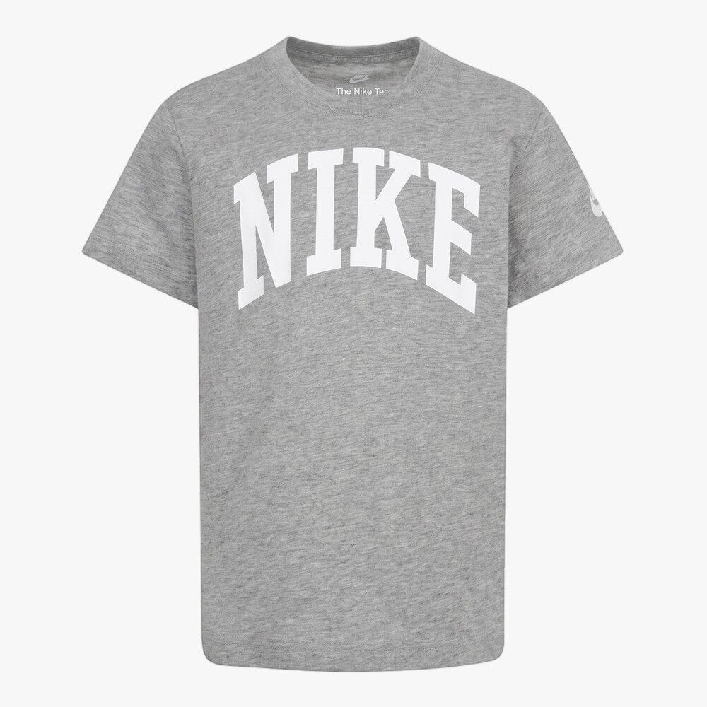 Nike Boys Seasonal Jersey Tee Grey Heather | Nike