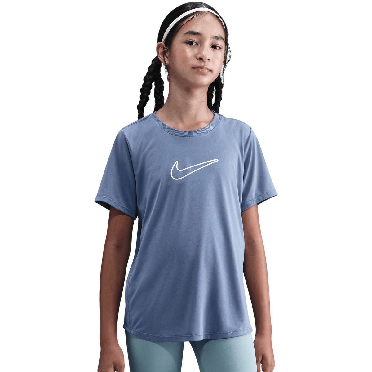 Nike Girls Nkg All Day Play Dri-Fit Tee Comet Blue