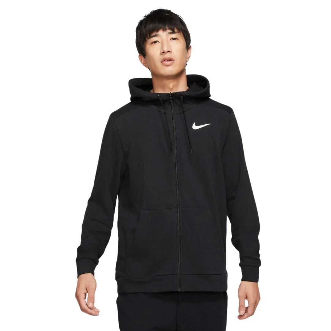 Nike Mens Dri-Fit Full-Zip Training Hoodie Black