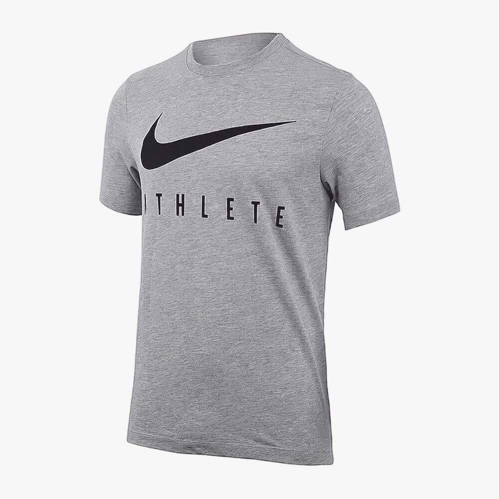 Nike Mens Df Short Sleeve Tee Grey | Nike