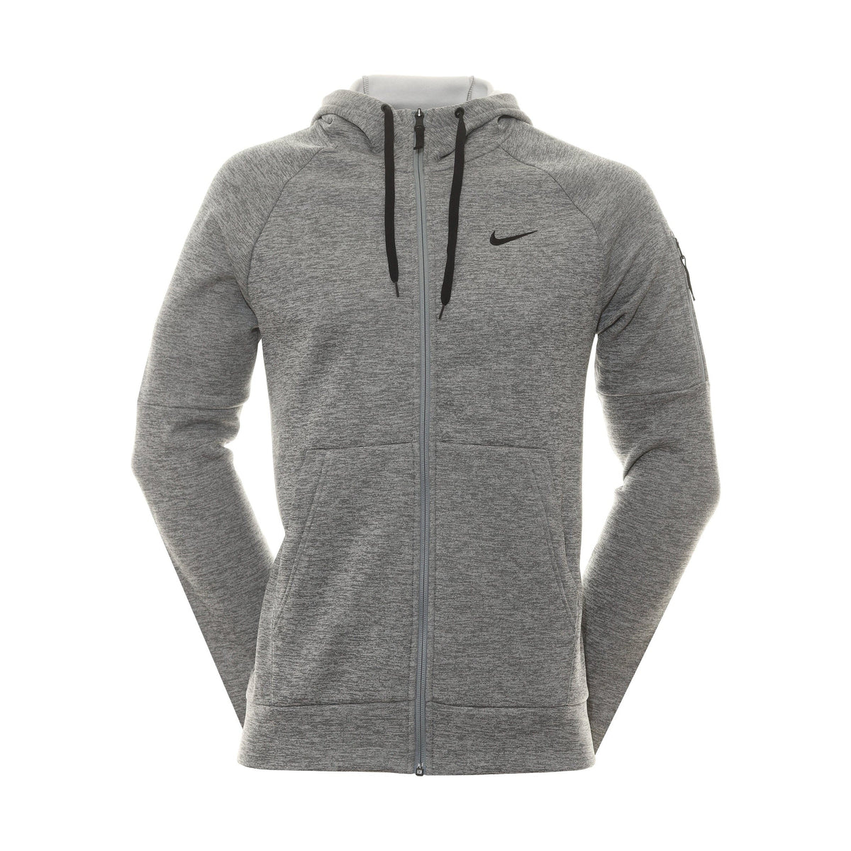Nike Mens Therma Fit Zip Up Hooded 063 Grey | Nike