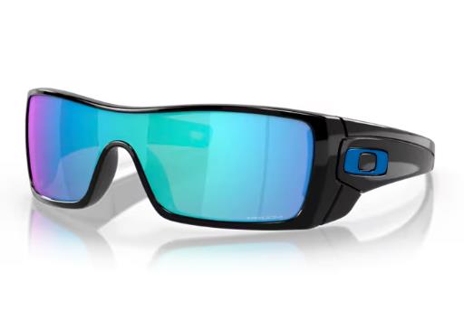 Oakley Batwolf Polished Black Sunglass Prizm Sapphire