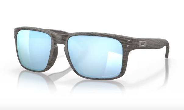 Oakley Holbrook Woodgrain Prizm Deep Water Polarised