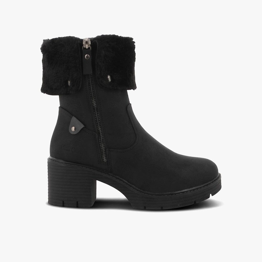 Pierre Cardin Womens Dente Black Boot | Pierre Cardin