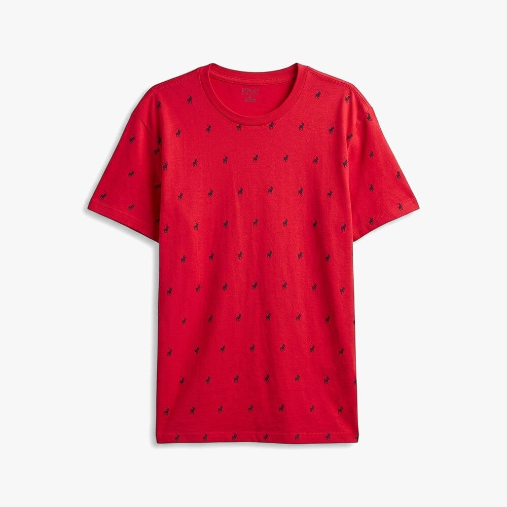 Polo Boys Sebastian Monogram Tee Red | Polo