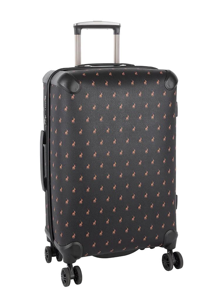 Polo Classic Double Pack Large Trolley Case Black