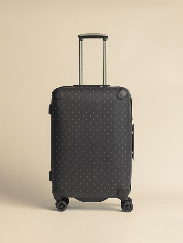 Polo Classic Double Pack Medium Trolley Case Charcoal