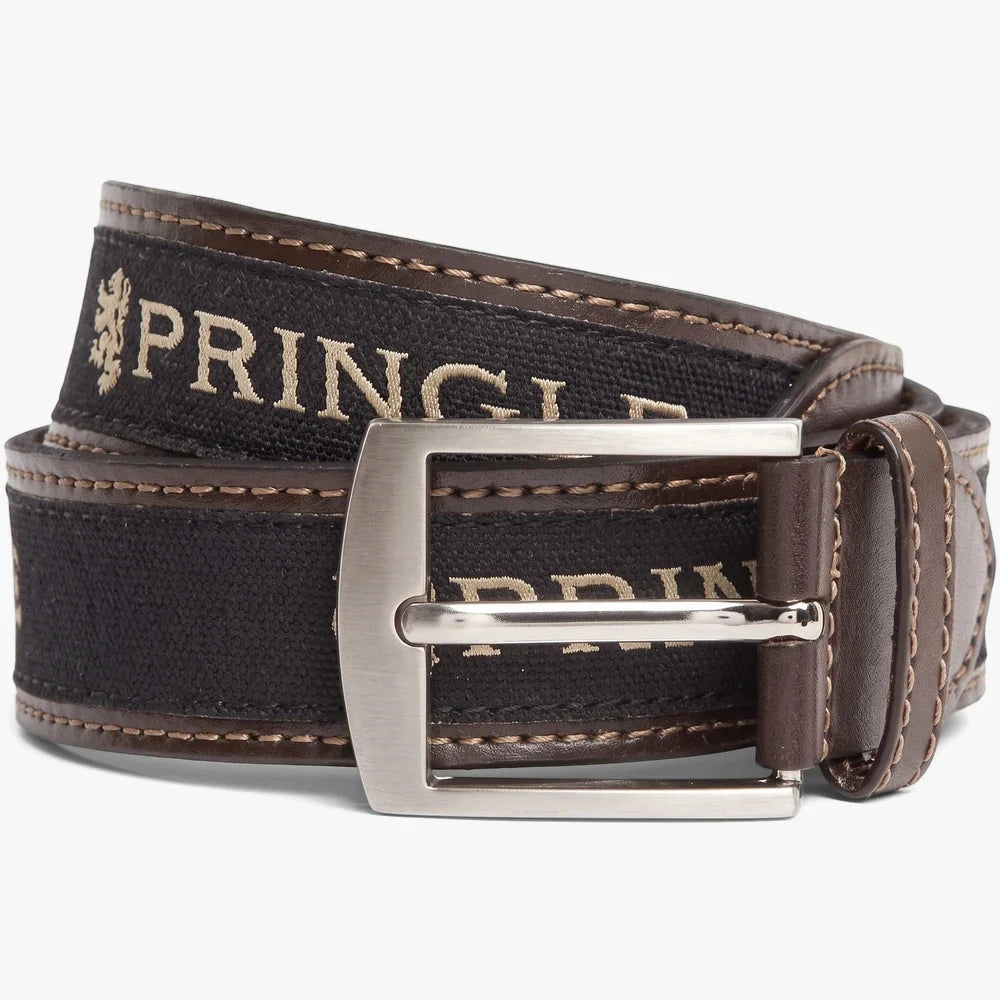 Pringle Mens Casual Belt Brown | Pringle