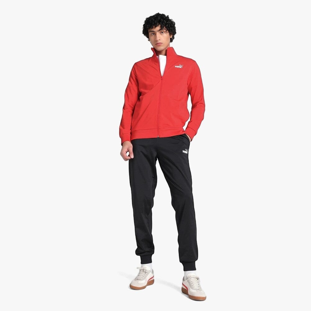 Puma Mens Ess Poly Tracksuitset All Time Red | Puma