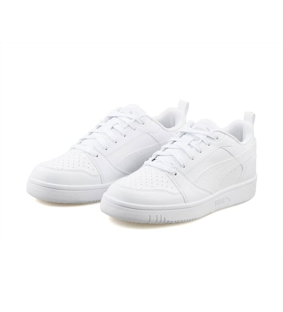 Puma Mens Rebound V6 Low Sneaker White | Puma