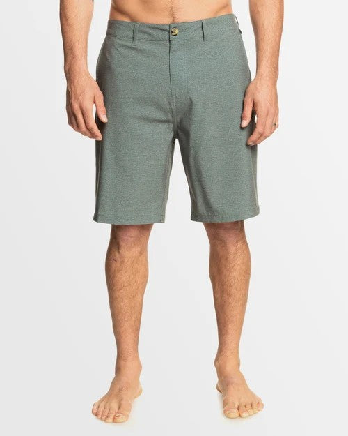 Quiksilver Mens Union Heather 20" Amphibian Shorts Urban Chic